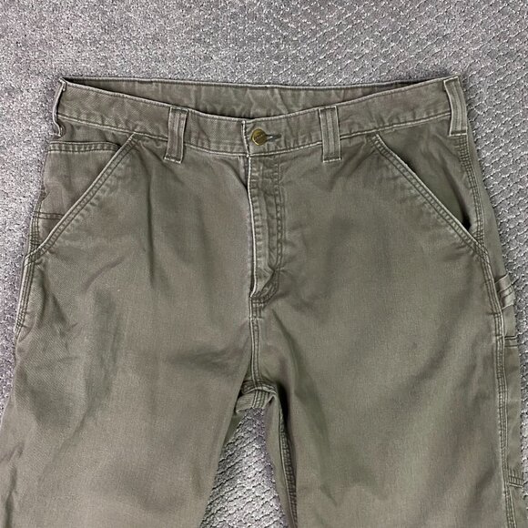 Carhartt Relaxed Fit Washed Twill Utility Work Pants Men's 36 x 34 Fit 36 x 32 - Picture 2 of 12